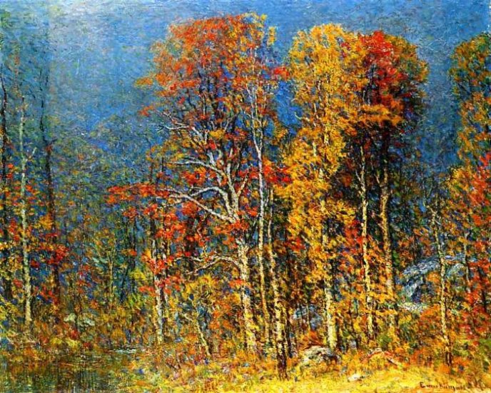 Fall Landscape , 1913 - Click Image to Close
