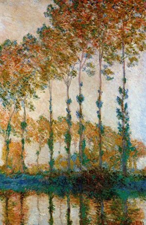 Poplars On The Banks Of The River Epte In Autumn, 1891
