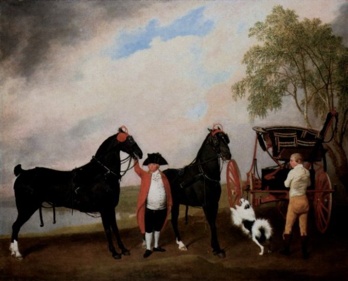 The Phaeton Of The Prince Of Wales, 1793 - Click Image to Close