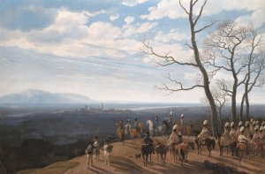 Kobell Paintings - The Siege Of Cosel