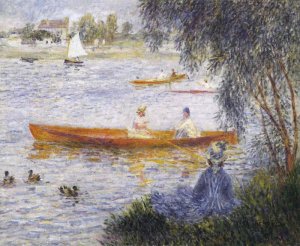 Boating At Argenteuil, 1873