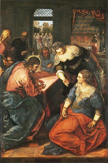 Cristo In Casa Di Marta E Maria, 1567 - Click Image to Close