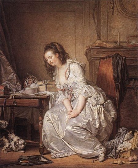 The Broken Mirror, 1763 - Click Image to Close