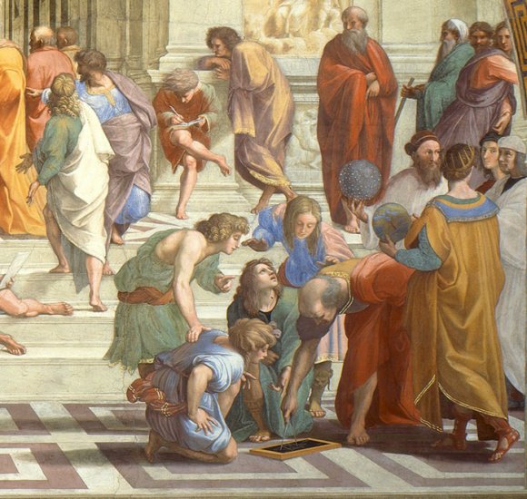 The School Of Athens- Detail, 1510-11 - Click Image to Close