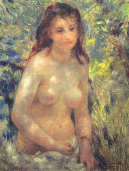 Study: Torso, Sunlight Effect, C.1876 - Click Image to Close