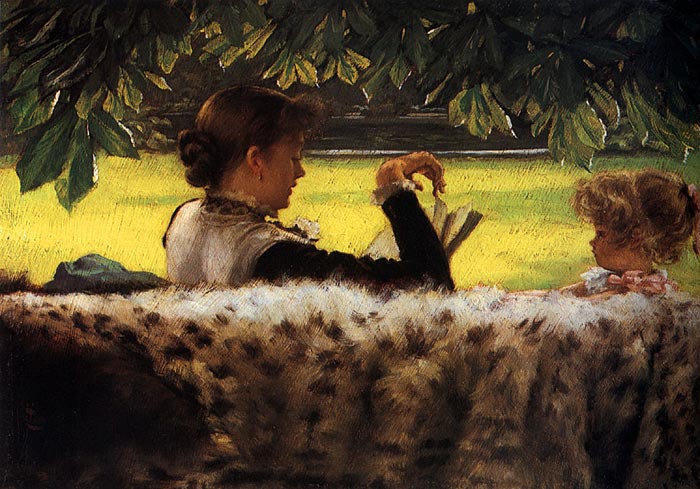 Reading A Story, C.1878-1879